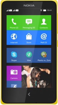 Nokia X Dual Sim Yellow Nokia X Dual Sim Yellow